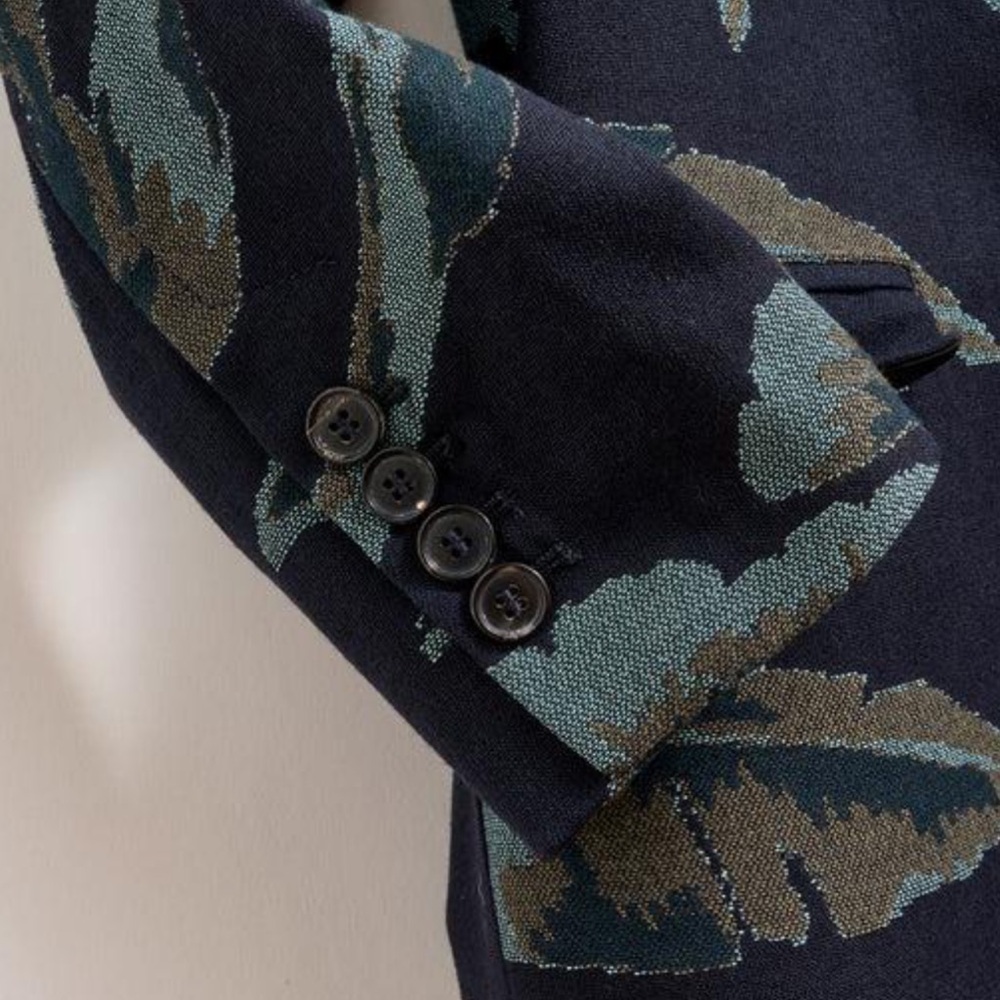 Billy Reid Tropical Oasis Jacquard Coat - NWT - small - Picture 3 of 8